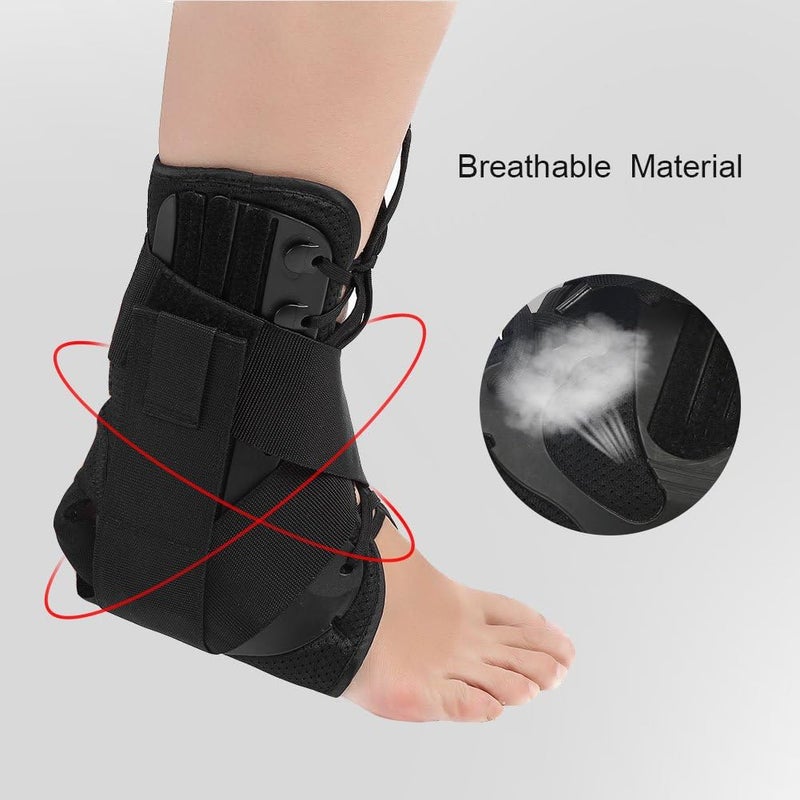 woobles Breathable Orthosis Ankle Brace Support Protection Corrector Sprain Recovery to Helps Relieve Swelling and Pain - Image 2